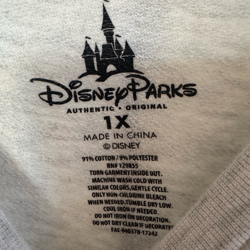 Women’s Disney Lightweight Crewneck - Picture 5 of 5